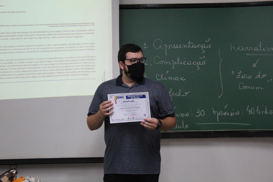 Entrega de medalhas da ONC e OBA