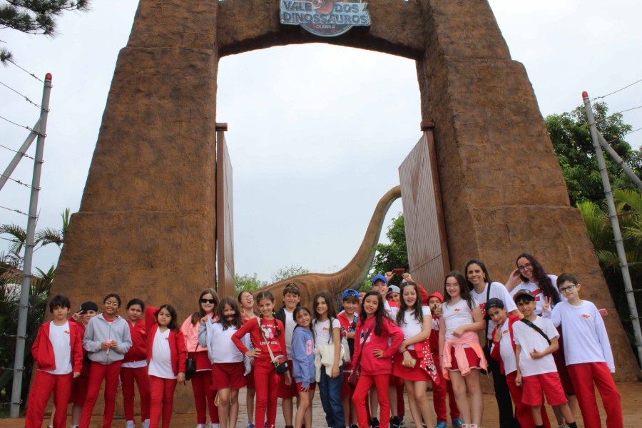3º ano no Vale dos Dinossauros