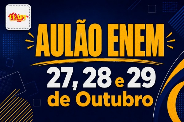 FLAPI realizará o Aulão ENEM 2026