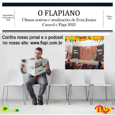 O Flapiano - Jornal desenvolvido pelos alunos do 5º ano